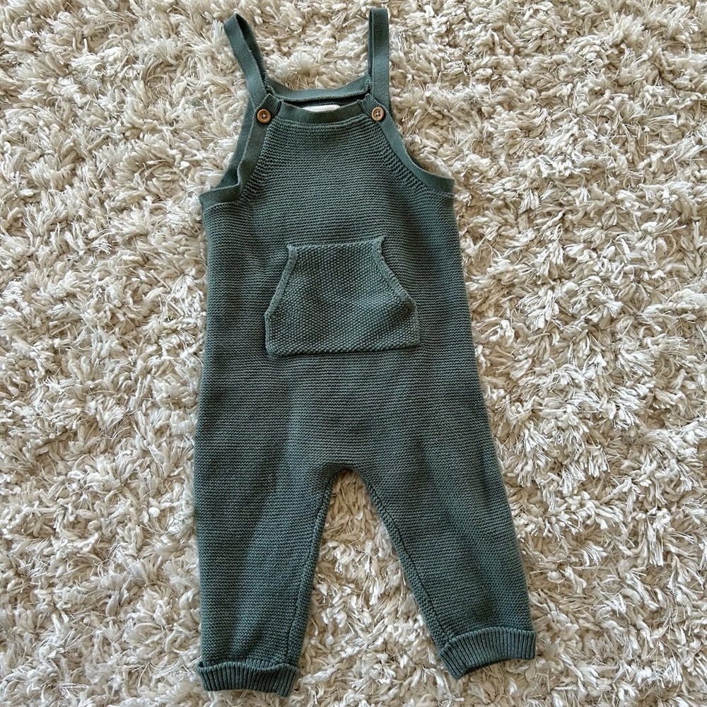 Sage Green Baby Romper